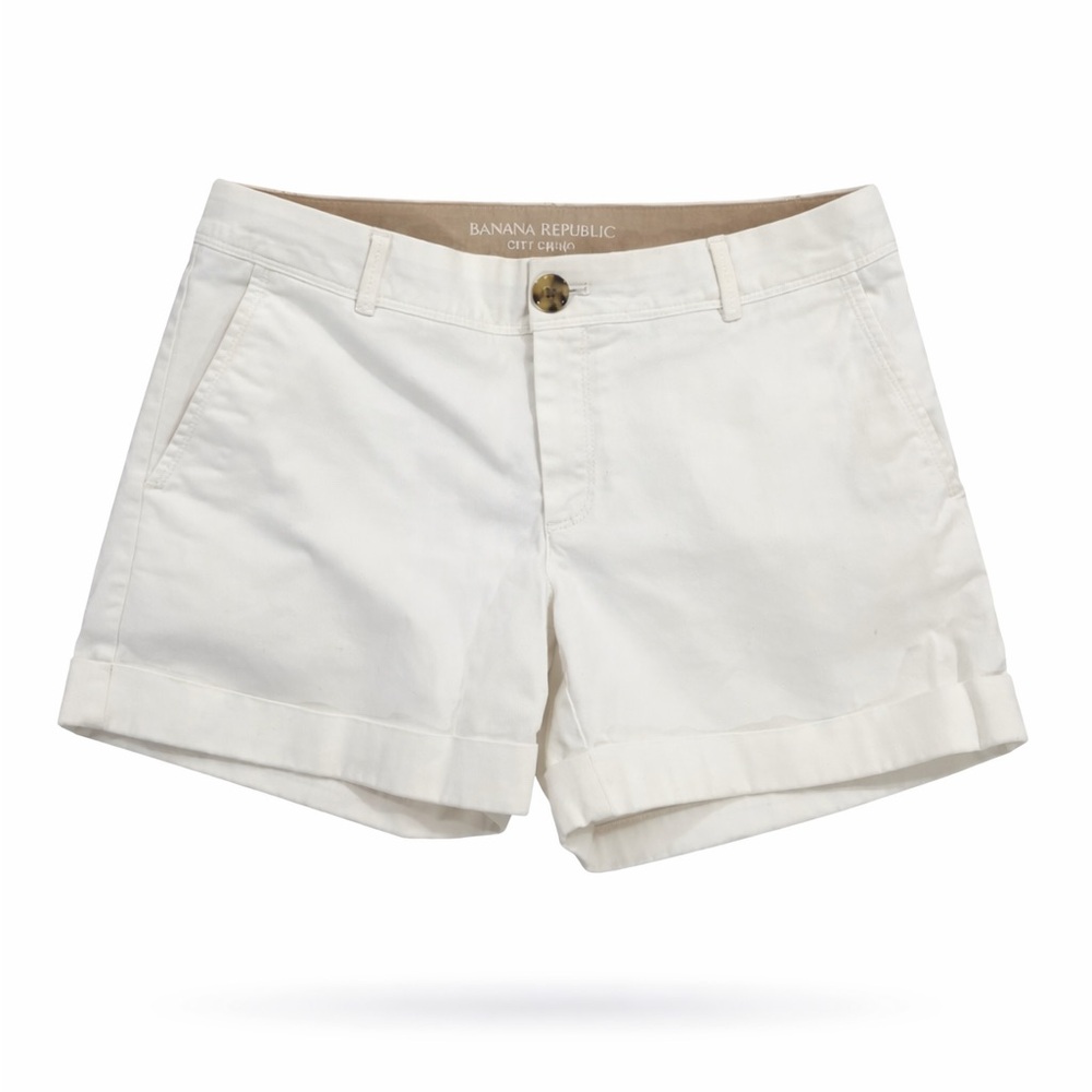 Banana Republic Women's Cream Shorts